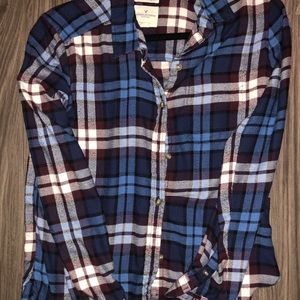 AE small plaid flannel